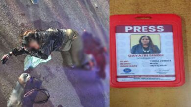 तेज रफ्तार ट्रक ने महिला पत्रकार को टक्कर मारी, गंभीर घायल