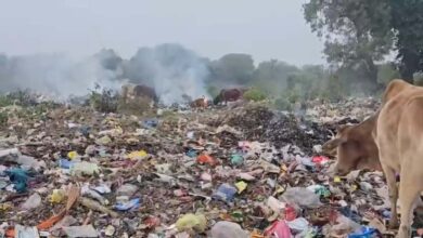 स्वच्छता अभियान की हकीकत खैरागढ़ का कचरा संकट