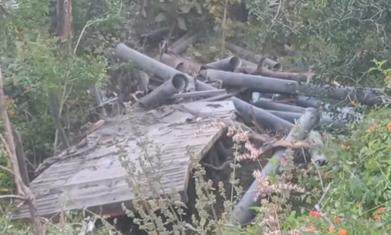 अमरवाड़ा भूमका घाटी में ट्रक खाई में गिरा, चालक की मौत अमरवाड़ा भूमका घाटी में ट्रक खाई में गिरा, चालक की मौत