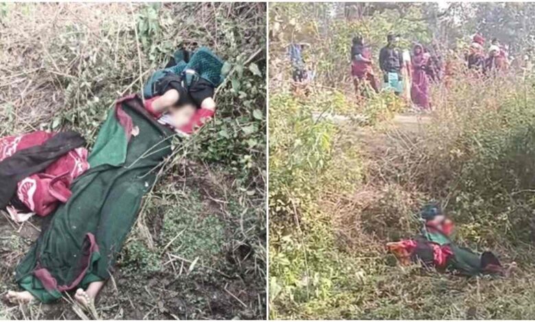 मंडला जंगल में महिला का शव और भ्रूण बरामद हत्या की आशंका