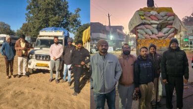 छत्तीसगढ़ में अवैध धान तस्करी पर बड़ी कार्रवाई छत्तीसगढ़ में अवैध धान तस्करी पर बड़ी कार्रवाई