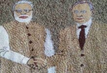 किसान ने अनाज से बनाई पुतिन–मोदी की प्रतिमा भारत का संदेश विश्व तक