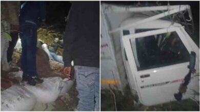 सड़क हादसा सिंगरौली में पिकअप पलटा, 4 की मौत, 4 गंभीर घायल