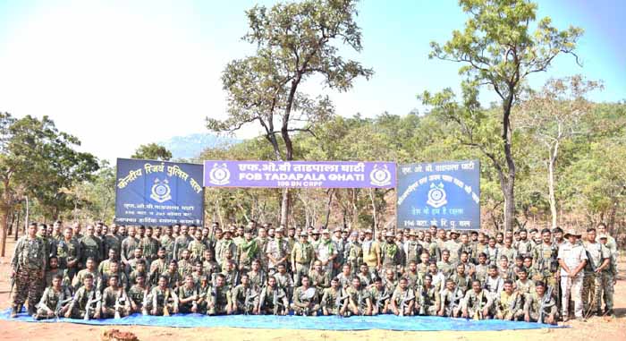 ताड़पाला घाटी में सुरक्षा बलों ने दूसरा उच्च रणनीतिक सुुरक्षा कैंप किया स्थापित