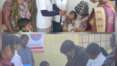 बस्तर में पहले दिन ग्रामीण क्षेत्रों में 92 व शहरी क्षेत्रों में 82 प्रतिशत बच्चों को पिलाई गई पोलियो की खुराक