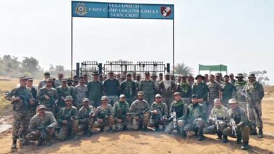 नक्सल प्रभावित गोगुंडा के दुर्गम पहाड़ी क्षेत्र में नवीन सुरक्षा कैंप स्थापित नक्सल प्रभावित गोगुंडा के दुर्गम पहाड़ी क्षेत्र में नवीन सुरक्षा कैंप स्थापित