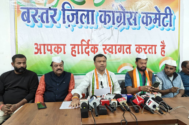 नड्डा झीरम के शहीदों के परिजनों के घावों पर नमक छिड़क रहे – बैज