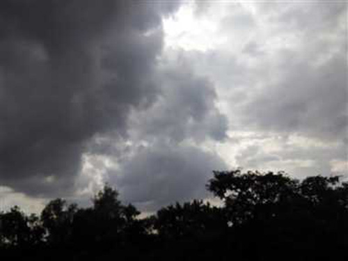 दितवाह तूफान के असर से बस्तर में हुई बारिश, दिनभर छाये रहे घने बादल