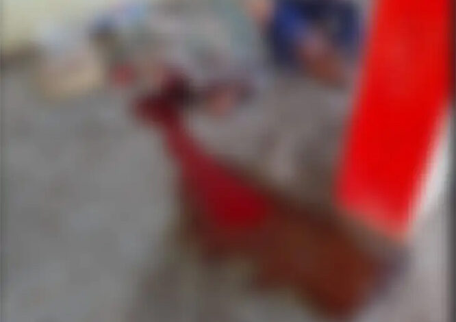 संजय मार्केट में बुजुर्ग का शव खून से लतपथ हालत में मिला