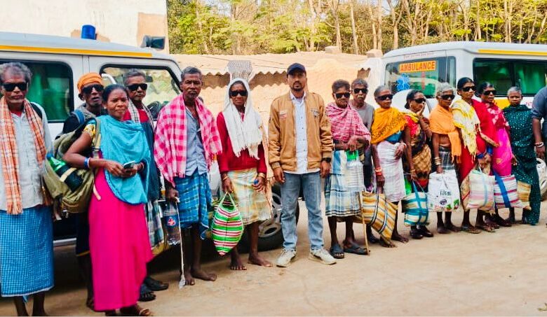 नक्सल प्रभावित किस्टाराम और मुकर्रम गांवों के 14 ग्रामीणों के जीवन में आई रोशनी