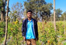 युवा किसान गोविन्द कोर्राम आधुनिक कृषि तकनीकों को अपना कर रहे सब्जी उत्पादन