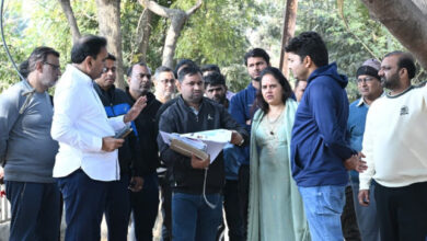 कर्बला तालाब में तकनीकी खामियों को देखकर भड़के मूणत, अधिकारियों को लगाई जमकर फटकार