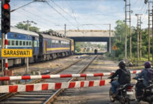 फरवरी में बंद होगा सरस्वती नगर रेलवे फाटक