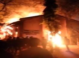 जिला शिक्षा अधिकारी कार्यालय में आगजनी मामले में जांच कमेटी गठित