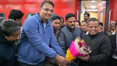 यात्री शिकायत निवारण में देशभर में प्रथम स्थान पाने पर दक्षिण पूर्व मध्य रेलवे को रेल मदद शील्ड