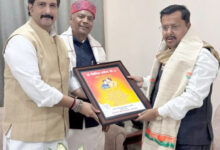 नितिन नबीन से मिले मंत्री कश्यप व प्रवक्ता चिमनानीेे