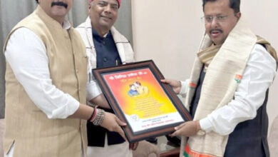 नितिन नबीन से मिले मंत्री कश्यप व प्रवक्ता चिमनानीेे नितिन नबीन से मिले मंत्री कश्यप व प्रवक्ता चिमनानीेे