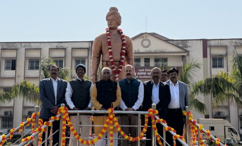 कृषि अभियांत्रि की महाविद्यालय में मनाया गया युवा दिवस