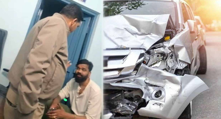 विधायक रेणुका सिंह के बेटे की कार से घायल हुआ युुवक, लिए गए हिरासत में