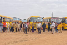 स्कूली बच्चों के सुरक्षित परिवहन हेतु 69 बसों की हुई जांच, 10 वाहनों पर लगा जुर्माना स्कूली बच्चों के सुरक्षित परिवहन हेतु 69 बसों की हुई जांच, 10 वाहनों पर लगा जुर्माना