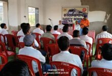 रायपुर रेल मंडल में ट्रेनों के सुरक्षित परिचालन को लेकर मंदिरहसौद स्टेशन में संरक्षा सेमिनार का आयोजन