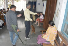 रायपुर जिला एवं सत्र न्यायालय में भी हुई सघन जांच