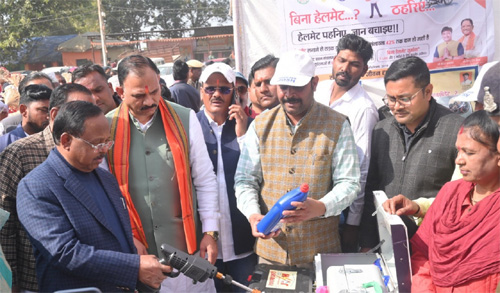 आदिम जाति मंत्री नेताम ने किया जर्नी ऑफ सेनीटेशन हाईजिन का किया शुभारंभ