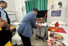 एसईसीएल इंदिरा विहार स्वास्थ्य केन्द्र में सैमसंग अल्ट्रासाउंड मशीन का शुभारंभ