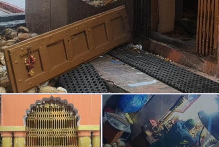 बस्तर की आराध्य मां दंतेश्वरी मंदिर में हुई चोरी, मंदिर के कपाट अस्थाई रूप से बंद