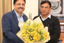 खेल मंत्री मंडाविया से मिले छग ओलिंपिक संघ के सचिव सिसोदिया