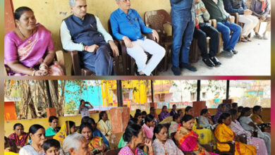 मोदी के मन की बात का 130 वां एपिसोड शिव मंदिर व भैरमदेव वार्ड में सुना गया