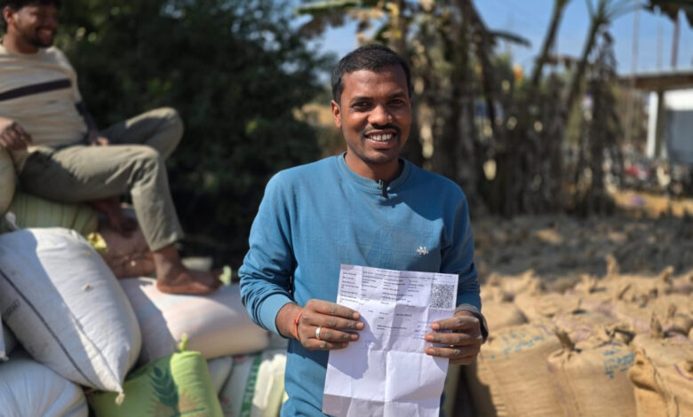 धान उपार्जन केन्द्रों की पारदर्शी व्यवस्था से किसानों को मिल रही बड़ी सुविधा