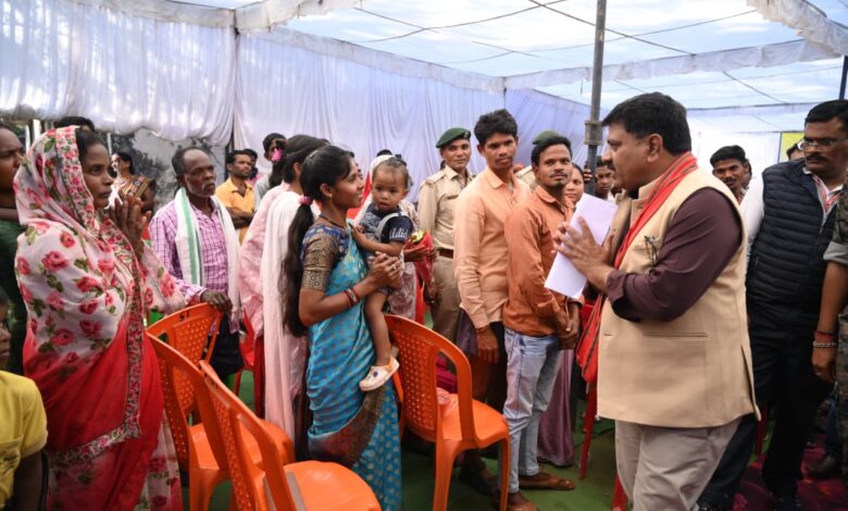 केतुलनार पेठा, मंगापेठा, रानी बोली, अंबेली और दरभा ग्राम हुए नक्सल मुक्ति के कगार पर- उपमुख्यमंत्री शर्मा