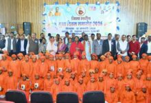 400 ‘नन्हें विवेकानंद’ बने आकर्षण, युवाओं से पंच परिवर्तन अपनाने का आह्वान