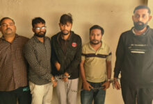 17,808 नशीली टेबलेट, टाटा सफारी, 5 मोबाइल के साथ 4 मेडिकल संचालक व 1 एमआर गिरफ्तार