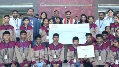 देश भर के 800 से अधिक स्कूलों के बीच छत्तीसगढ़ की टीम ने हासिल किया प्रथम स्थान