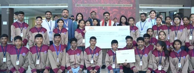 देश भर के 800 से अधिक स्कूलों के बीच छत्तीसगढ़ की टीम ने हासिल किया प्रथम स्थान