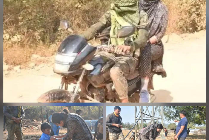 नारायणपुर कलेक्टर बाइक से 110 किमी का सफर तय कर अबूझमाड़ के अंदरूनी गांवों में पहुंची नारायणपुर कलेक्टर बाइक से 110 किमी का सफर तय कर अबूझमाड़ के अंदरूनी गांवों में पहुंची