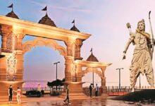 चन्द्रखुरी कौशल्या माता धाम में 51 फीट की श्रीराम की वनवासी प्रतिमा लाने ग्वालियर रवाना हुई टीम