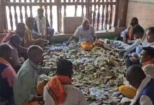 दंतेश्वरी मंदिर की 9 दान पेटियों से 19 लाख 44 हजार 483 व सोने-चांदी के आभूषण मिले