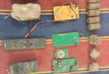 आसनर के जंगल क्षेत्र से नक्सली सामग्री बरामद