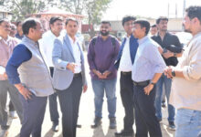 रायपुर साहित्य उत्सव-2026 की तैयारियों का कलेक्टर सिंह ने किया निरीक्षण