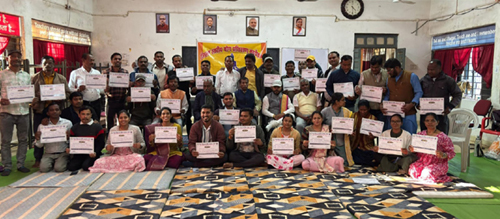 डाइट बस्तर में योग प्रशिक्षण शिविर में 67 शिक्षकों ने सीखे स्वस्थ जीवन के गुर