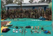 बोटेटोंग के जंगल-पहाड़ी इलाकों में छिपाए गए नक्सलियों के हथियार डंप बरामद