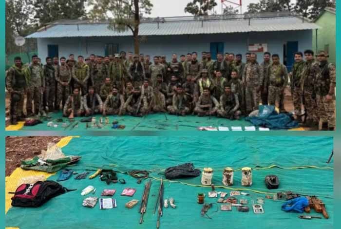 बोटेटोंग के जंगल-पहाड़ी इलाकों में छिपाए गए नक्सलियों के हथियार डंप बरामद बोटेटोंग के जंगल-पहाड़ी इलाकों में छिपाए गए नक्सलियों के हथियार डंप बरामद