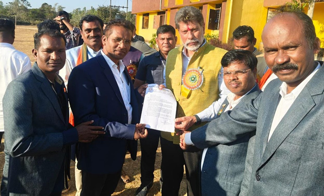 टीचर्स एसोसिएशन ने भाजपा प्रदेशाध्यक्ष को ज्ञापन सौंपकर विकेएस एप्प का किया विरोध