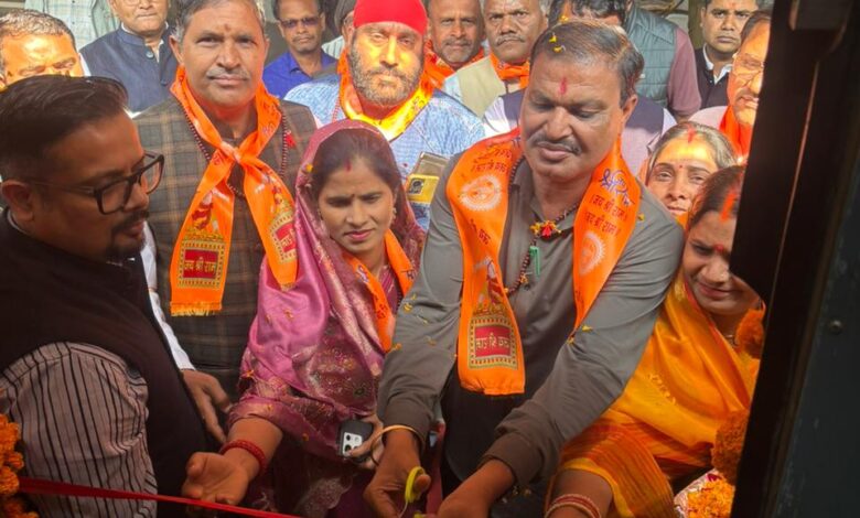 राजनांदगांव-दुर्ग रेलवे स्टेशन पर दिखा आस्था और उत्साह का अद्भुत संगम, 850 श्रद्धालु अयोध्या रवाना