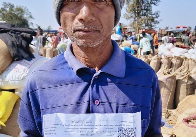 धान खरीदी से किसान को मिला भरोसा, दयाराम गोंड की मेहनत को मिला समय पर सम्मान