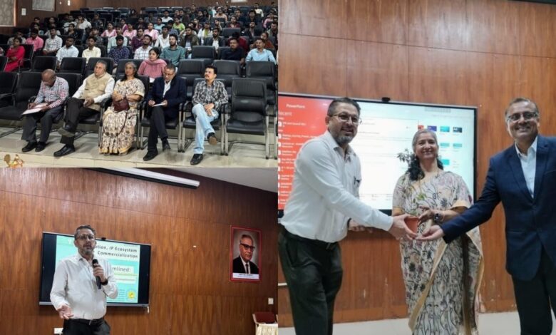 पं. रविशंकर शुक्ल विश्वविद्यालय में आईपीआर पर विशेष व्याख्यान आयोजित पं. रविशंकर शुक्ल विश्वविद्यालय में आईपीआर पर विशेष व्याख्यान आयोजित