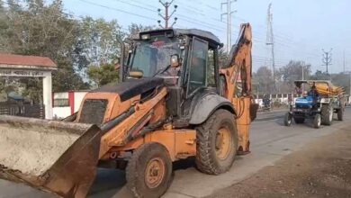 इछावर अतिक्रमण मुहिम चार थाने की पुलिस और राजस्व टीम ने शुरू की कार्रवाई